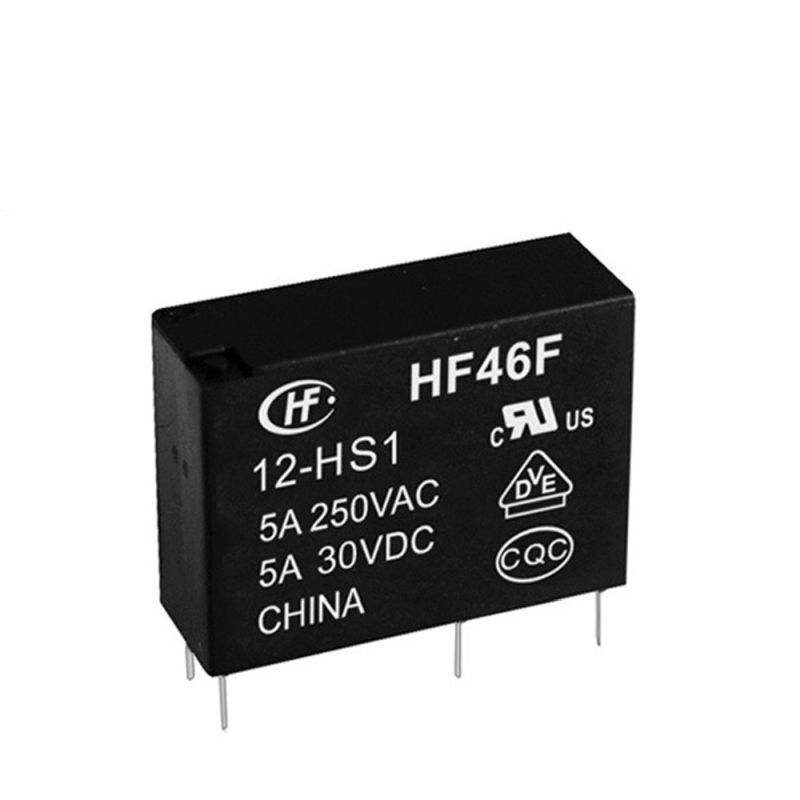 2 штуки Реле HF46F 12VDC 5A (HF46F-12-HS1)