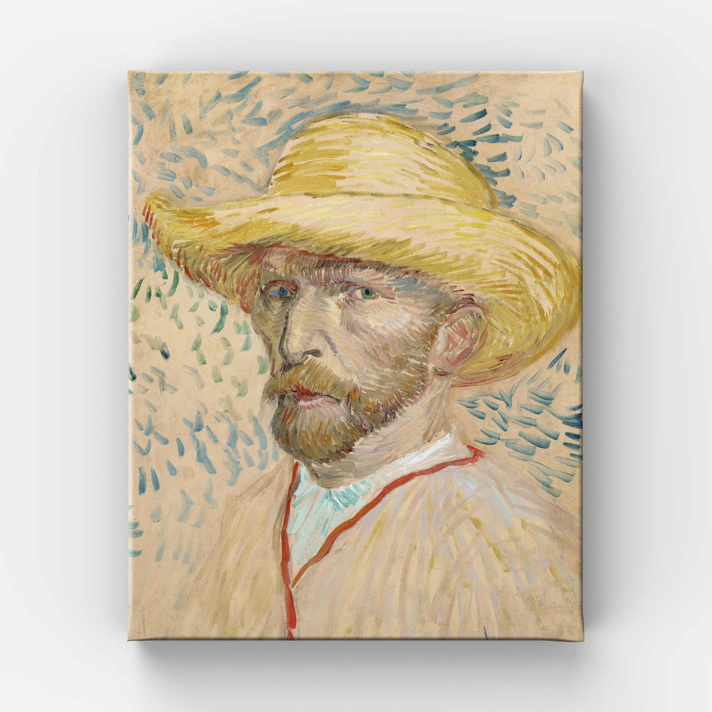 Ван гог автопортрет. Ван Гог Автопортреты. Венсан вагог автопортрет. Автопортрет Ван Гога 1887. Автопортрет Ван Гога в соломенной шляпе 1887.