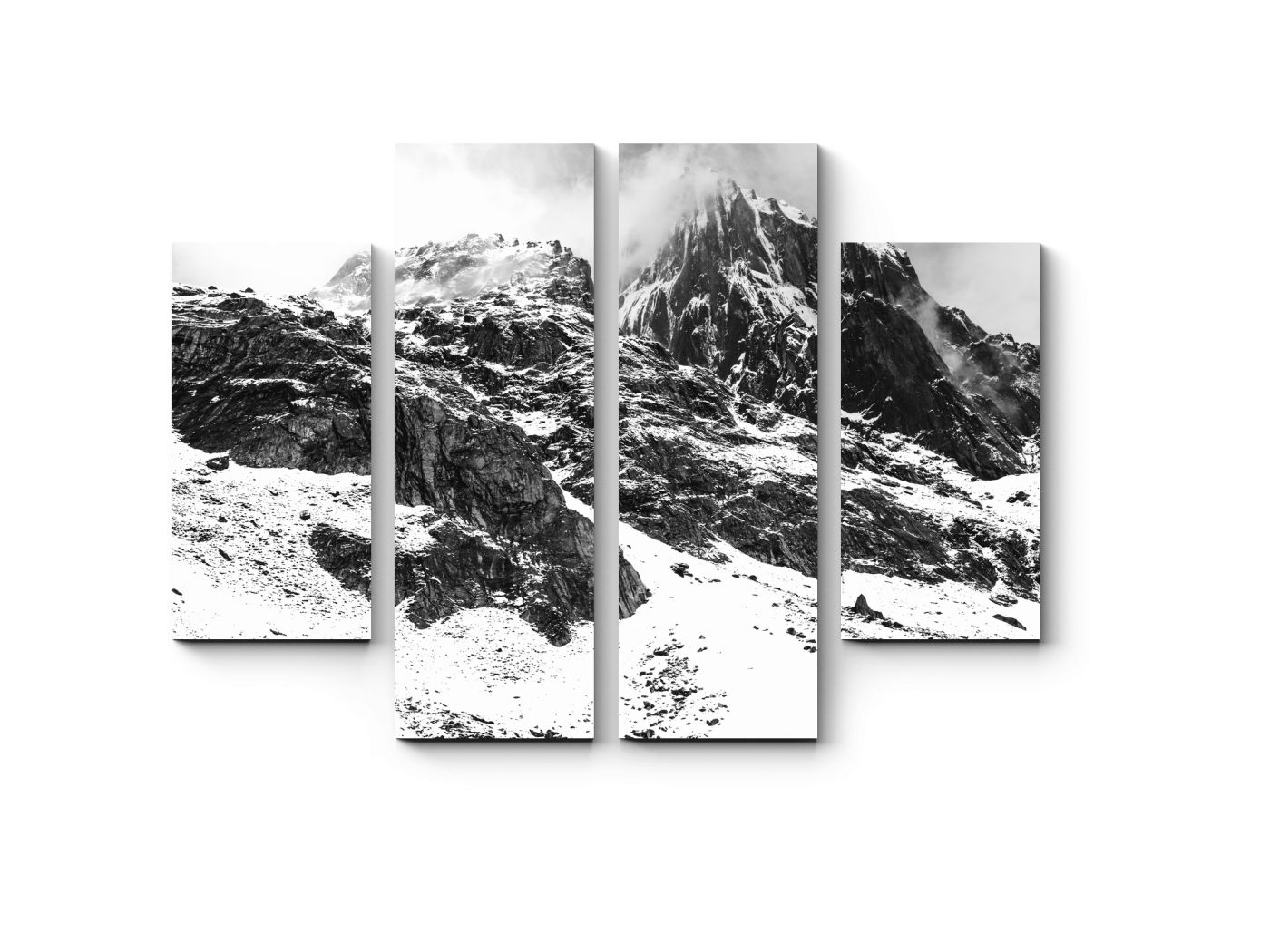 неприступные горы как пишется