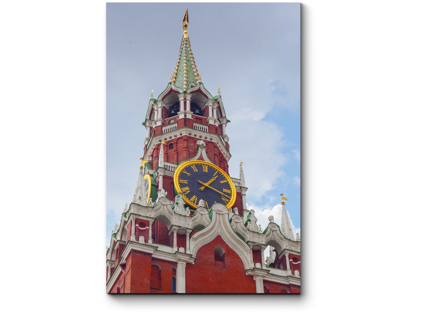 Картина спасская башня
