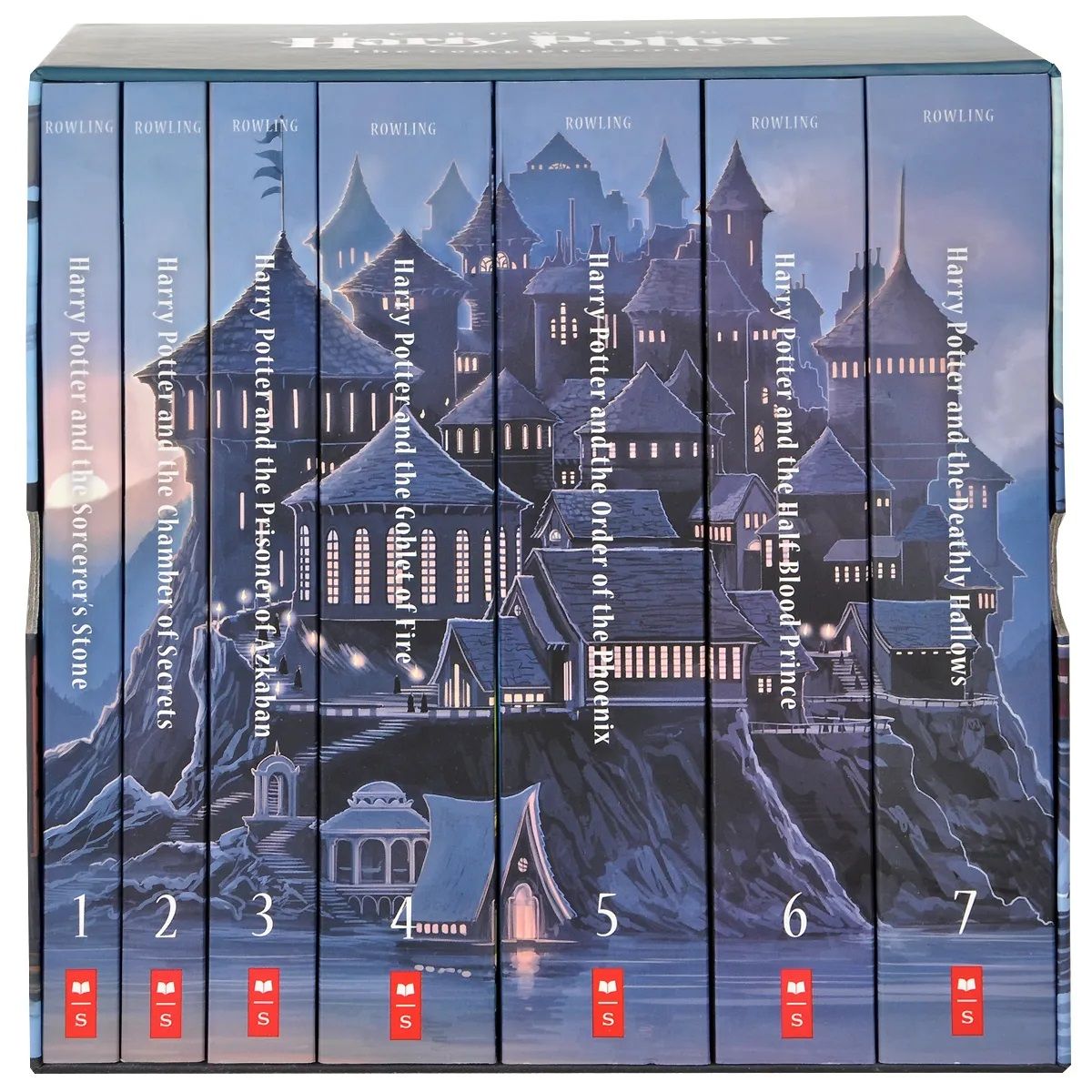 <b>Harry</b> <b>Potter</b> Scholastic Box Set (Комплект из 7 <b>книг</b> на английском языке) Ро...