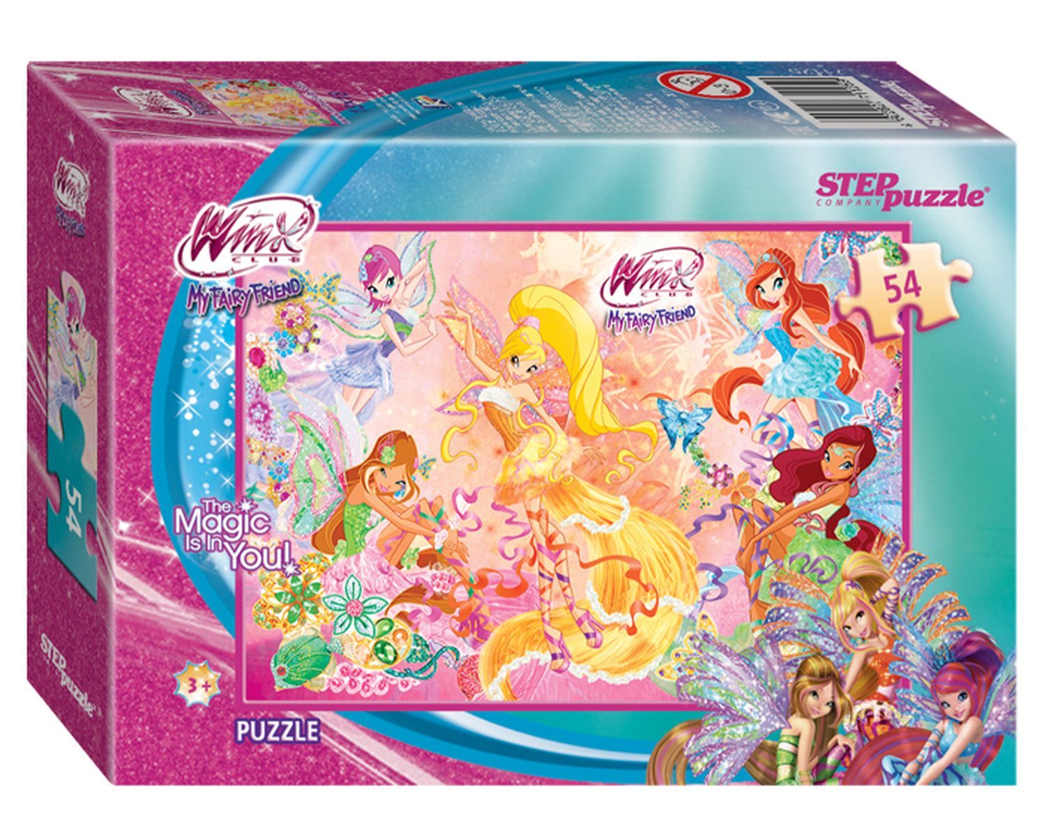 Пазл STEP puzzle 54 Winx - купить с доставкой по выгодным ценам в  интернет-магазине OZON (685215508)