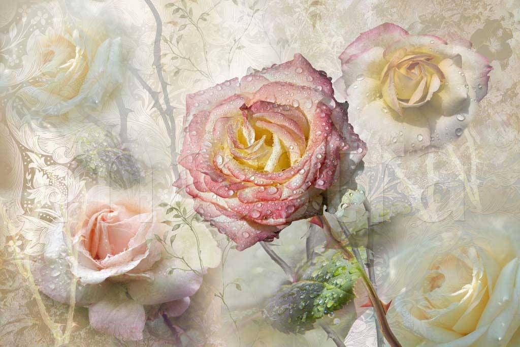 Schloss Schonbrunn II, more images Floral painting, Painting, Wall painting