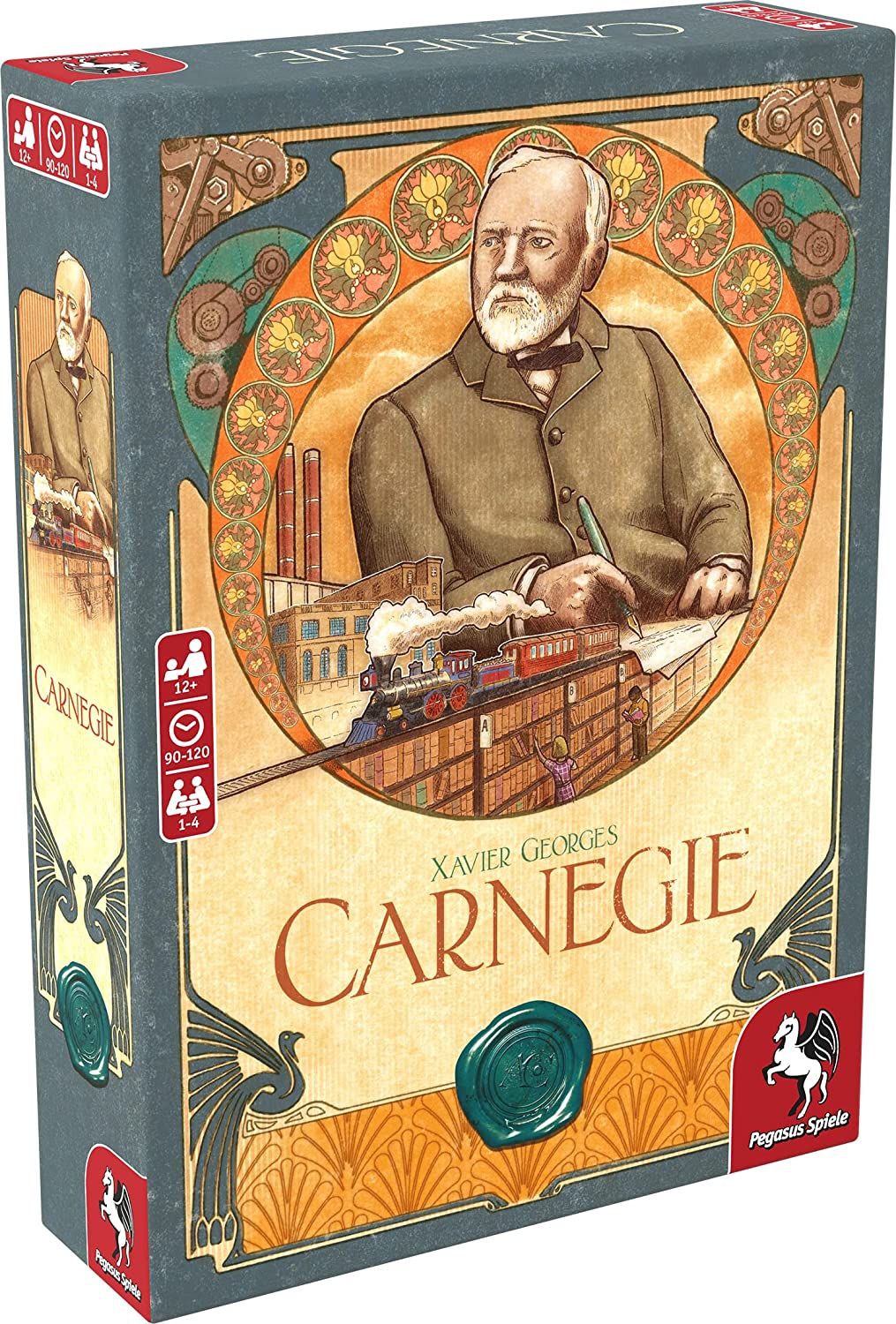 Настольная игра Carnegie на английском языке - купить с доставкой по  выгодным ценам в интернет-магазине OZON (829125614)