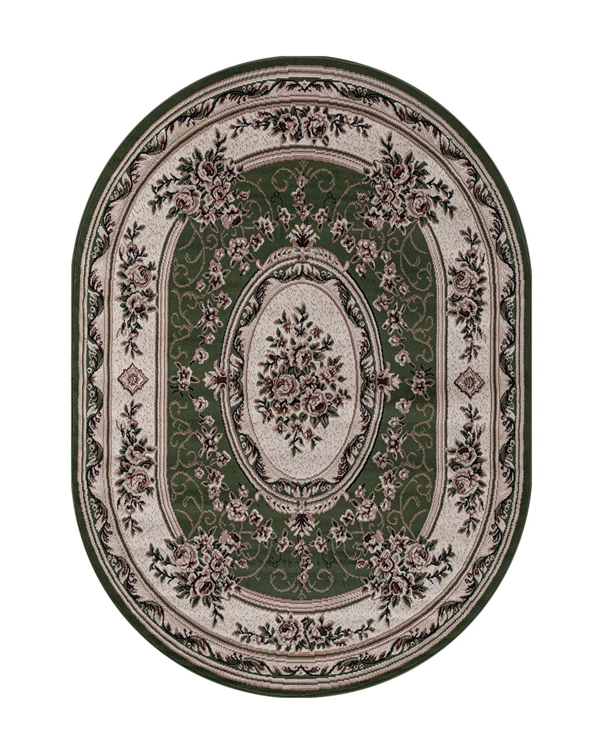 Green oval