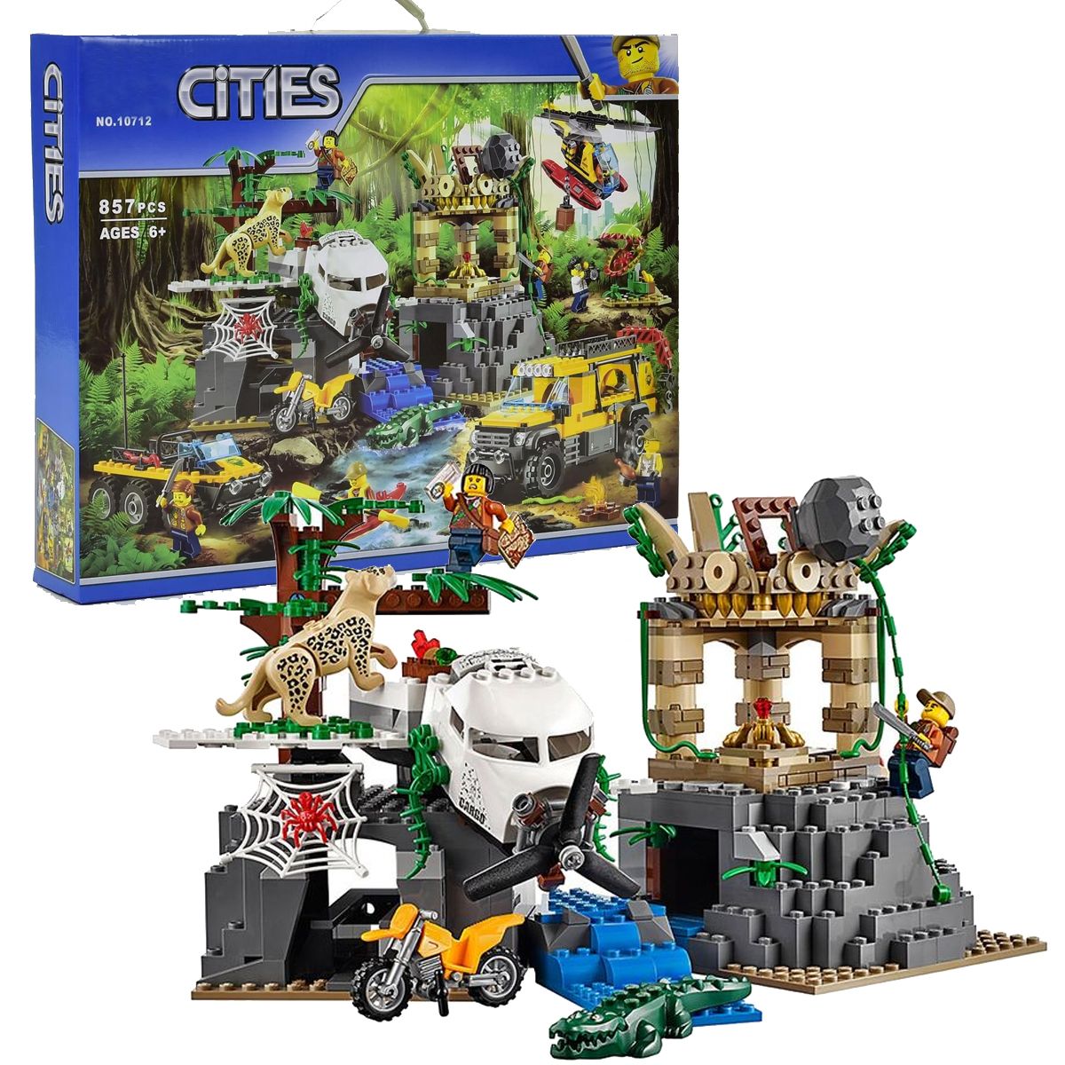 Lego City Джунгли Самолет – купить в интернет-магазине OZON по низкой цене