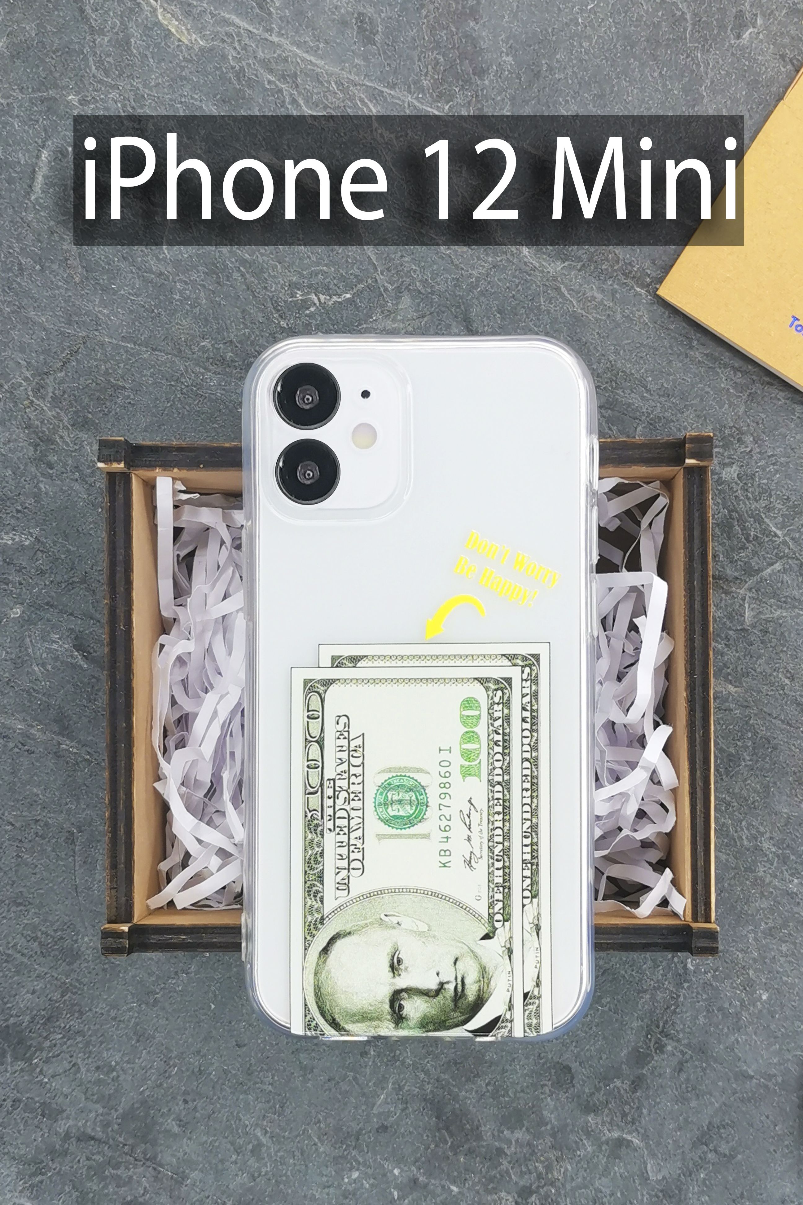Силиконовый прозрачный чехол доллар с Путиным для iPhone 12 Mini / Айфон 12  Мини - купить с доставкой по выгодным ценам в интернет-магазине OZON  (723404271)