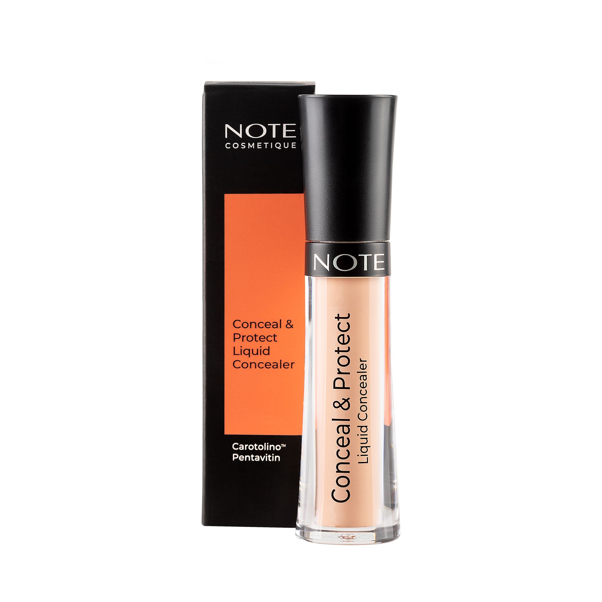 NOTE Консилер жидкий маскирующий защитный CONCEAL PROTECT LIQUID CONCEALER (тон 07), 4,5 мл