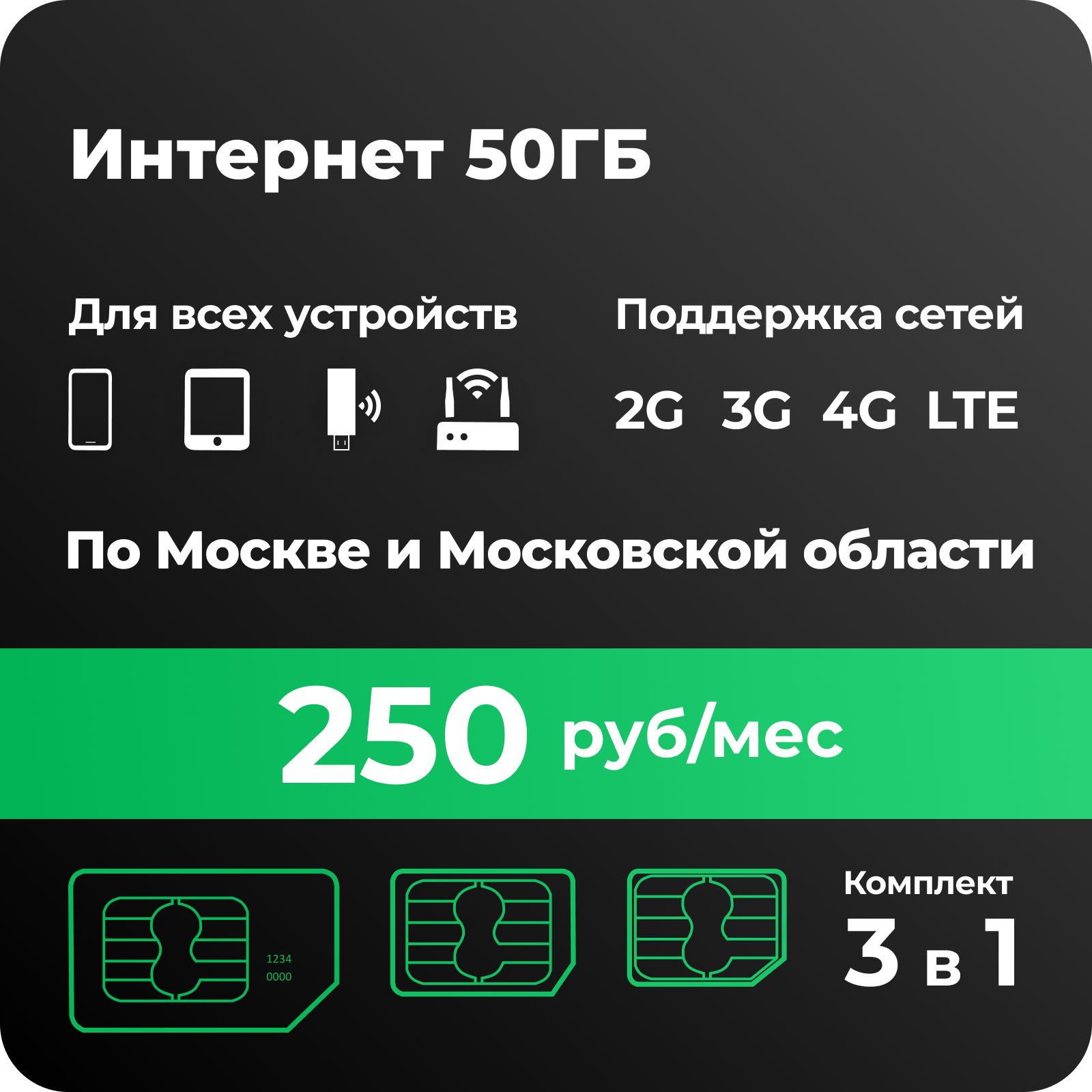 Как подключить 50 гб интернета Характеристики SIM-карта, Тариф для телефона Black SiM c тарифом 50ГБ интернет с