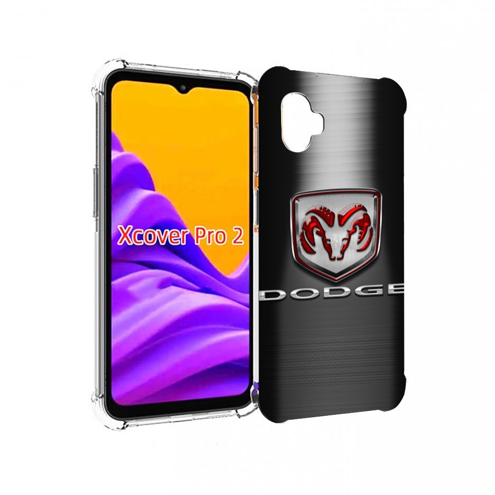 Чехол-бампер MyPads для Samsung Galaxy Xcover Pro 2 с рисунком dodge додж 1  мужской, противоударный, силиконовый, с выступами и усиленными углами для  защиты камеры - купить с доставкой по выгодным ценам в