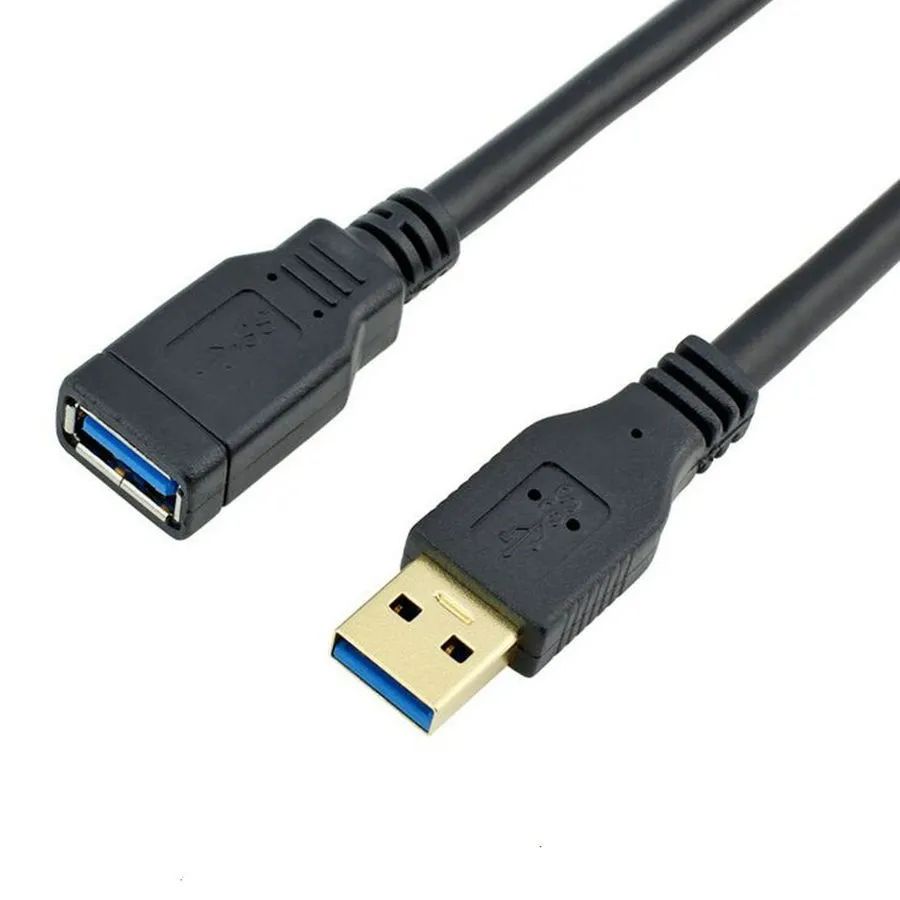 КабельудлинительныйдлякомпьютераUGREENUS129USB-A3.0(M)toUSB-A3.0(F)2м,цветчерный(10373)