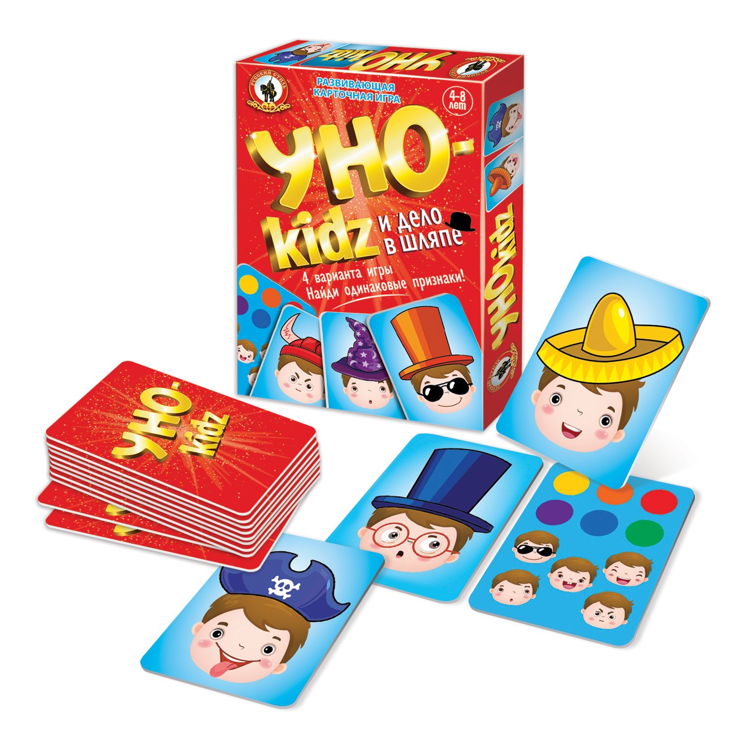 Карточная настольная игра для детей УНОkidz 