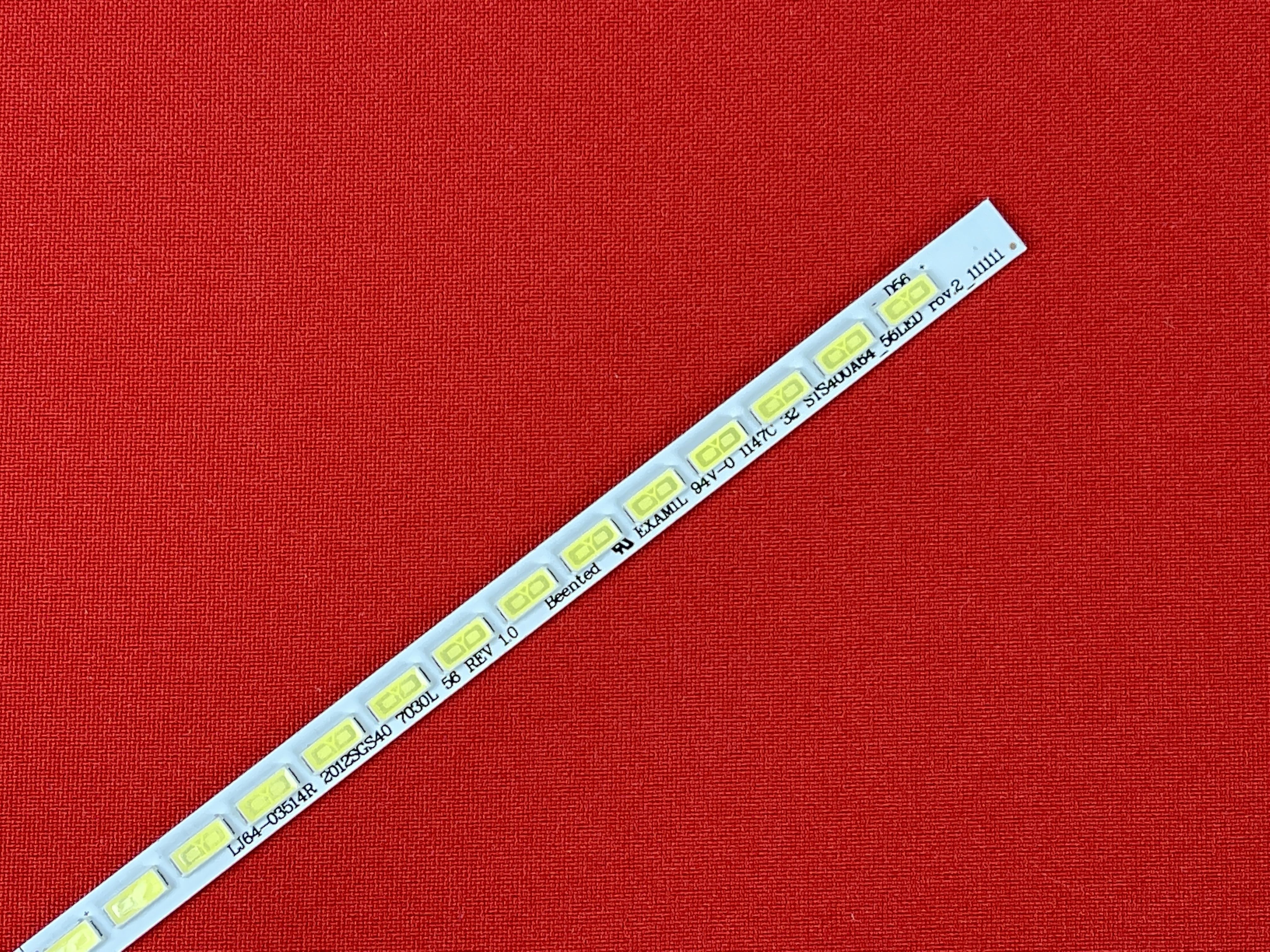Подсветка для PHILIPS 40PFL5507T 40PFL5007T 40PFL5527T 40PFL5537T, TOSHIBA 40HL933RK 40RL953RB 40TL963RB 40ML963RB 40RL955RB, 2012SGS40 7030L 56 REV1.0