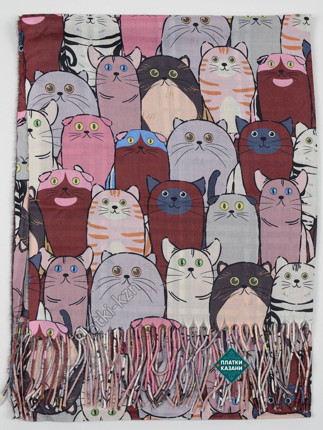 палантин с котами