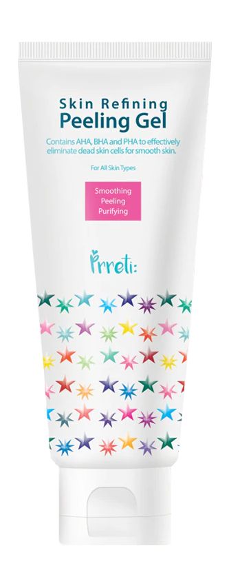 Пилинг гель Prreti Skin refining. Peeling Gel prereti Skin refining. Пилинг-маски для ног с ана-кислотами и комплексом трав "Prreti", 17 г x 1 пара.