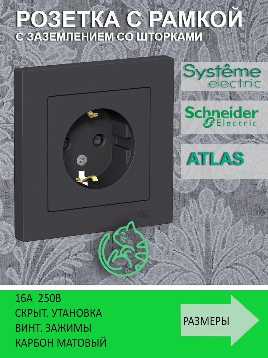 schneider electric atlas design карбон в интерьере