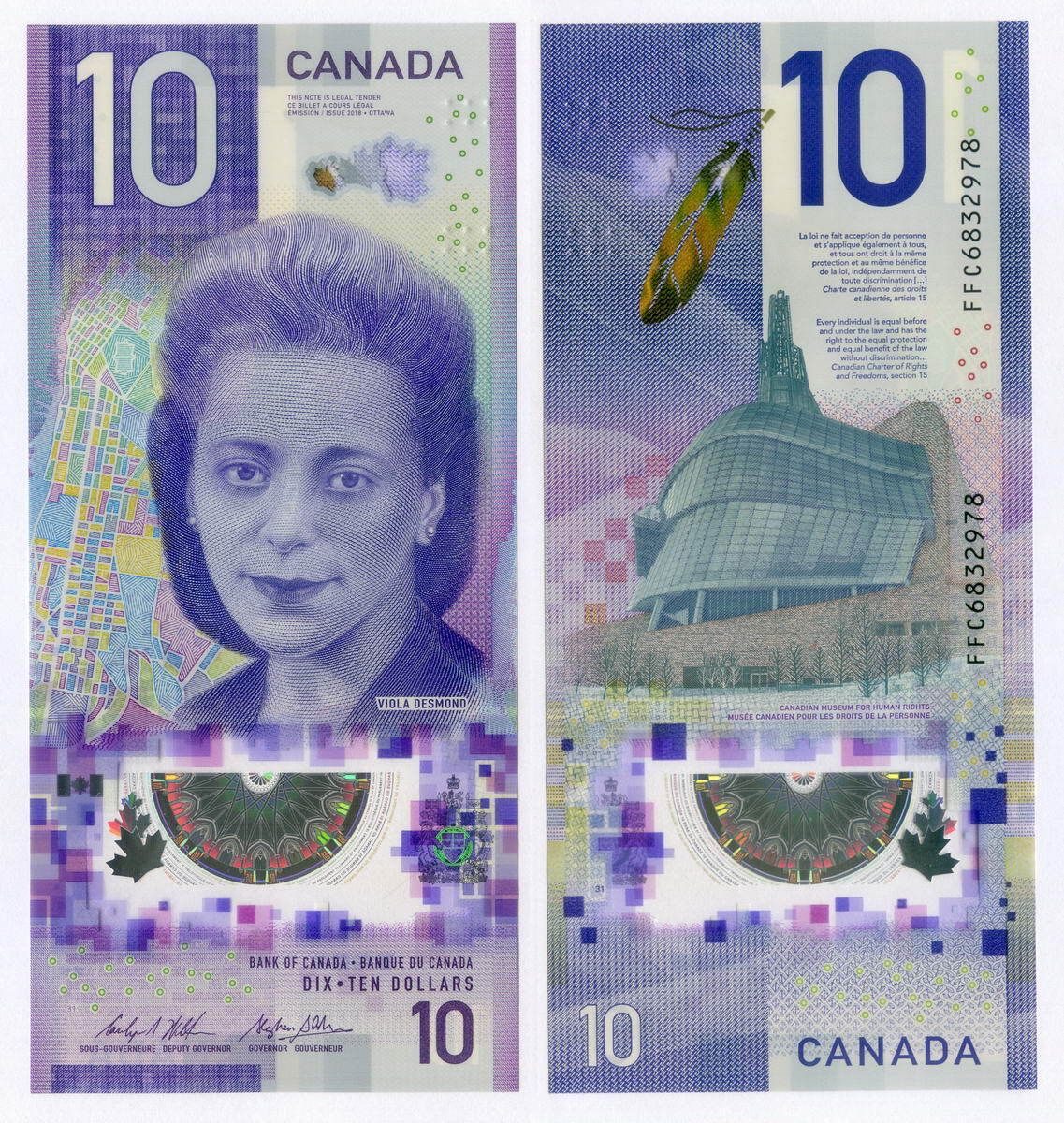 Купюра 2018. Банкноты Канады. Канадский доллар 2018 года. Прозрачная купюра 2018. Доллар 2018 фото.