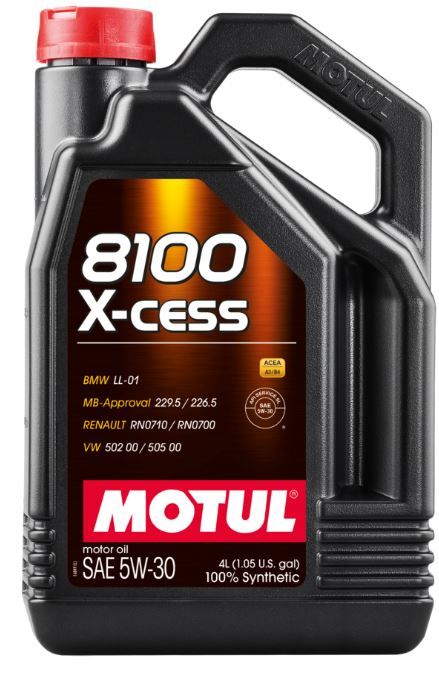 MOTUL8100X-CESS5W-30Масломоторное,Синтетическое,4л