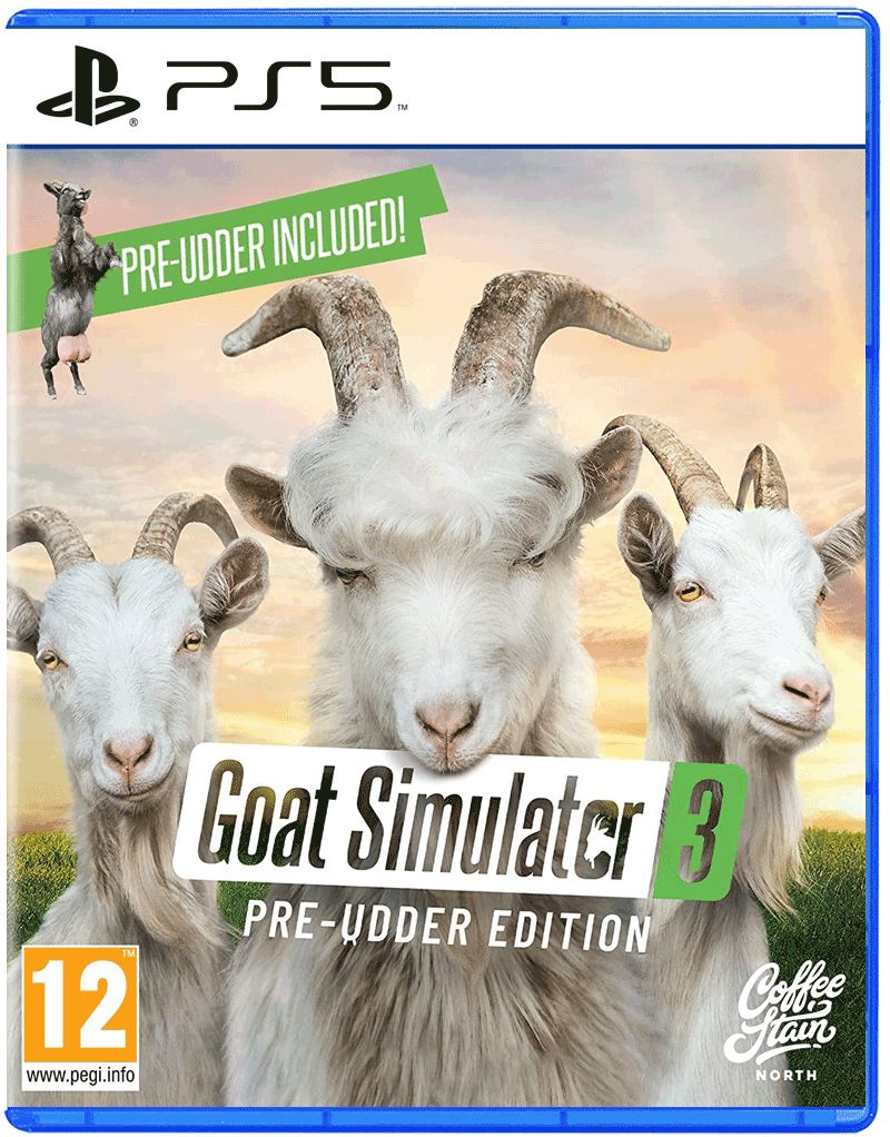 Игра Goat Simulator 3 Pre-Udder Edition (PlayStation 5, Русские субтитры)