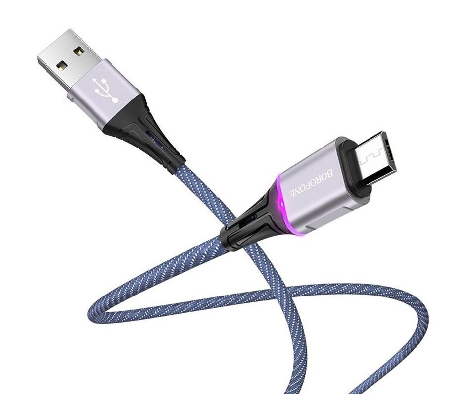 Borofone usb кабеля. USB кабель Type-c Borofone bu25. Borofone кабель USB-MICROUSB. Кабель Borofone bu25 Type-c синий. Кабель Borofone MICROUSB bu25, с индикатором, в тканевой оплетке, 1.2 м, синий.