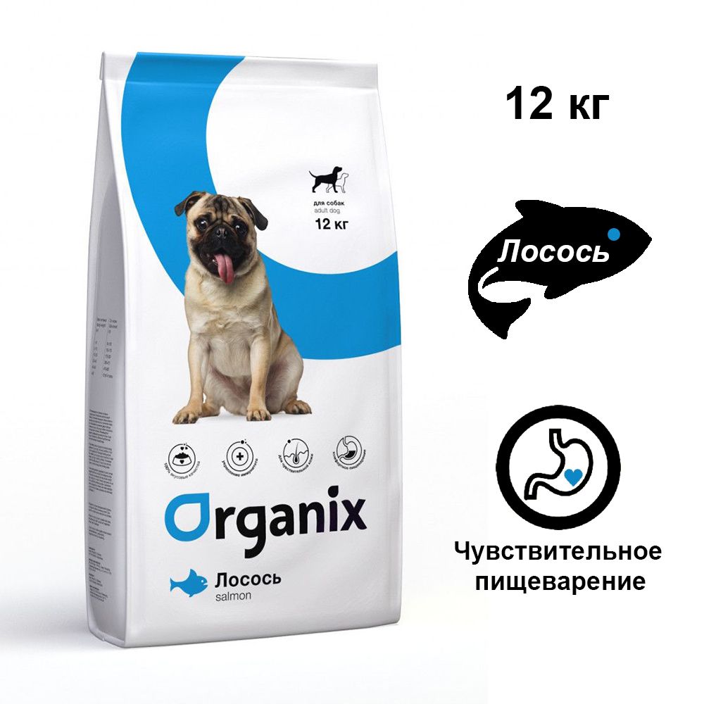 Питание собаки с чувствительным пищеварением. Корм для собак Organix (2.5 кг) Adult Dog Lamb. Organix сухой корм для собак с чувствительным пищеварением.