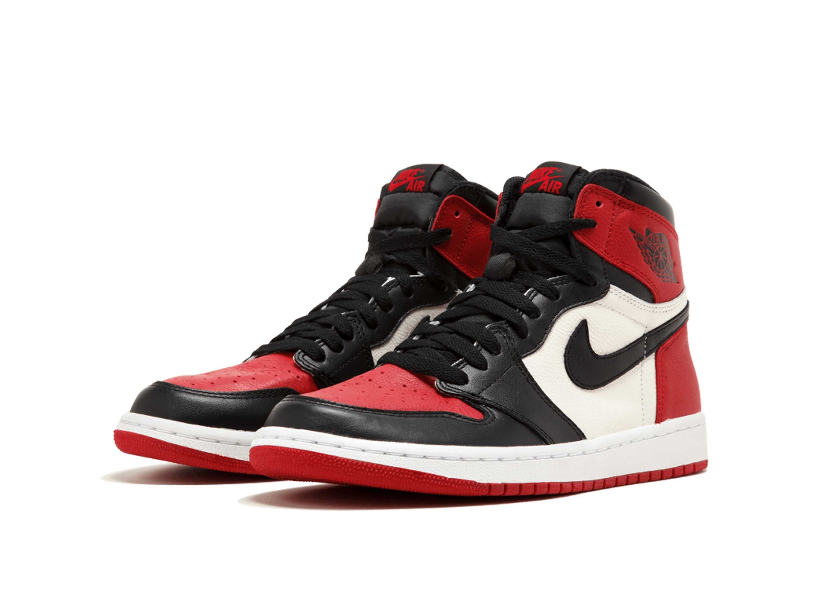 Nike Air Jordan 1 bred Toe