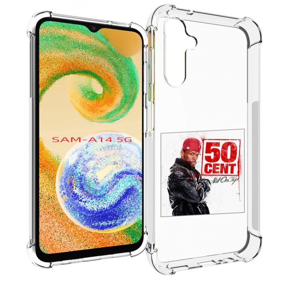 Чехол-бампер MyPads для Samsung Galaxy A14 5G с рисунком 50 Cent - Still On  Top, противоударный, силиконовый, с выступами и усиленными углами для  защиты камеры - купить с доставкой по выгодным ценам