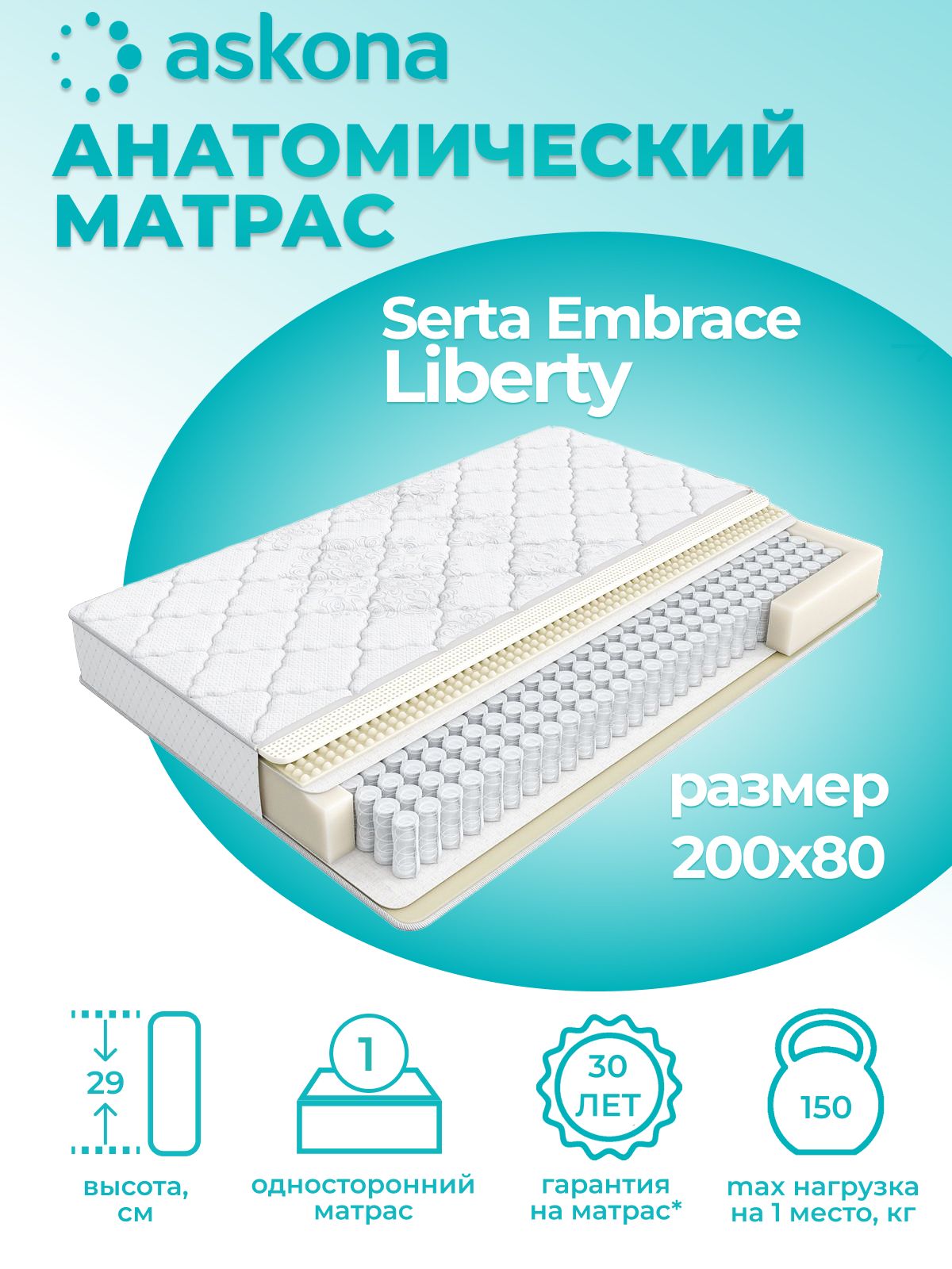 Матрас serta liberty