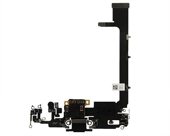 Шлейф iPhone 11 Pro Max на системный разъем черный