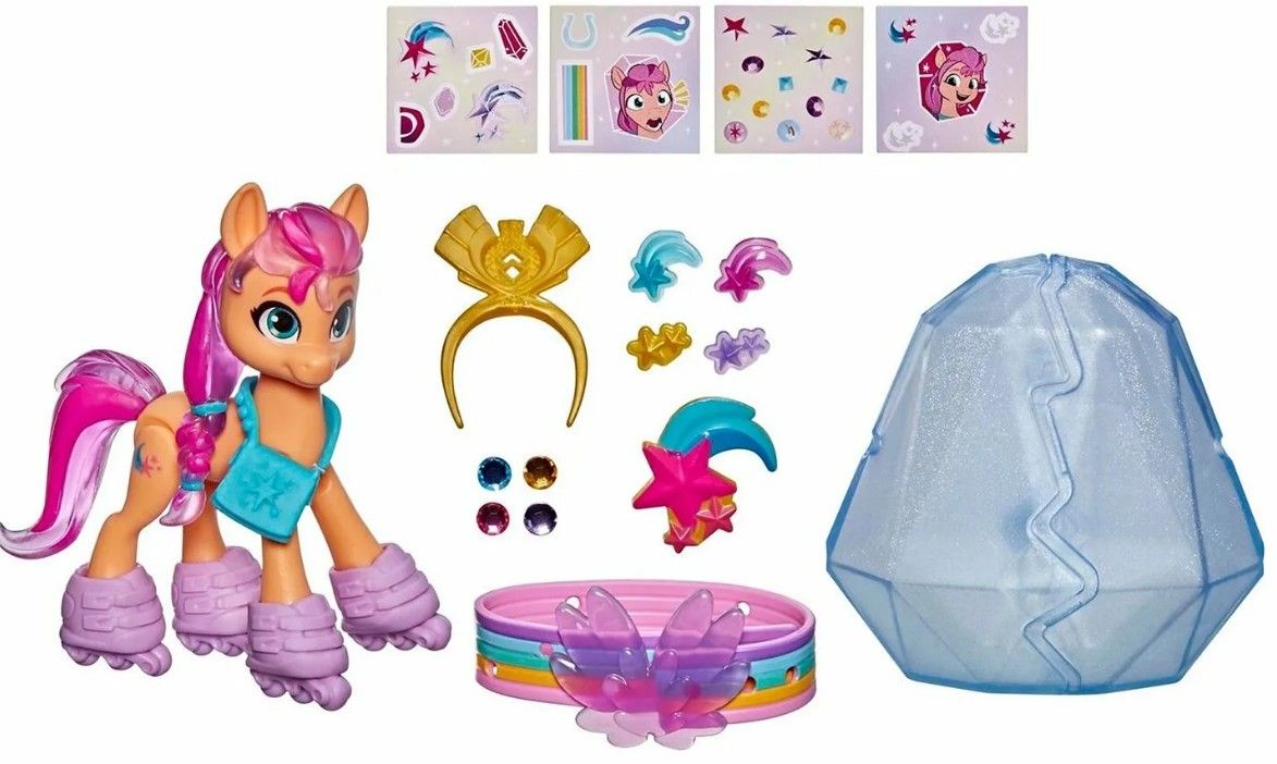 Игровой набор My little pony алмазные приключения - купить с доставкой по  выгодным ценам в интернет-магазине OZON (837637551)