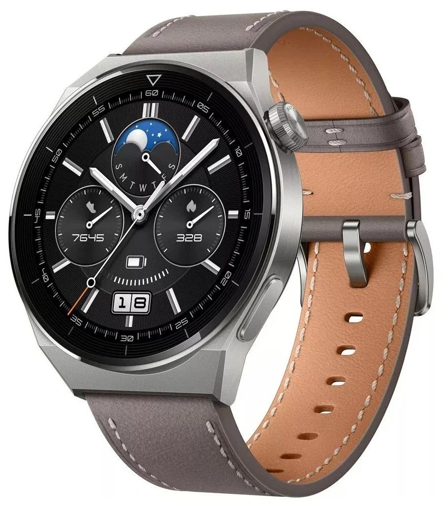 HUAWEIУмныечасыWATCHGT3ProOdin-B19V,46mm,Grey