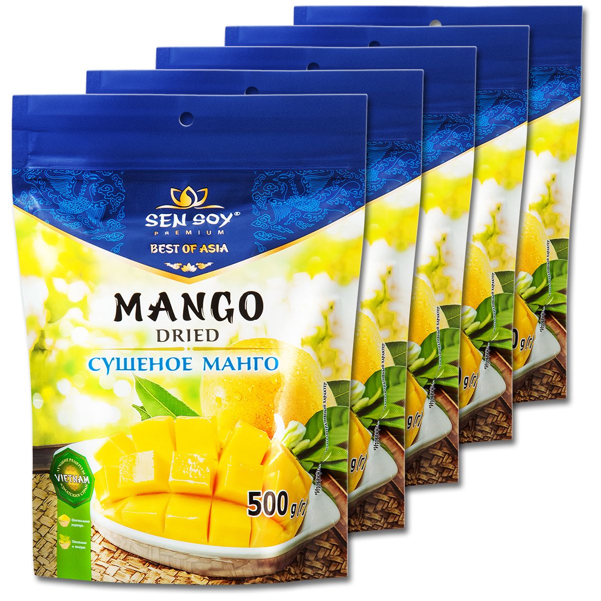 SenSoy <b>манго</b> сушеное «<b>MANGO</b>», <b>Вьетнам</b>, 500 г. <b>Манго</b> сушеный - экологически ...