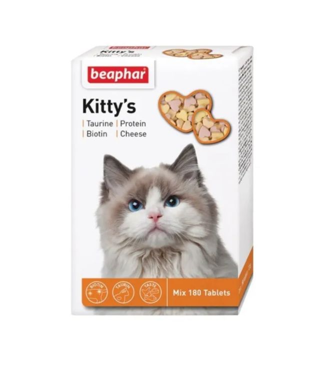 Beaphar kittys. Витамины для котят Беафар Kitty`s Юниор. Beaphar Kitty's+Taurine+Biotin. Beaphar Kitty's+Cheese.