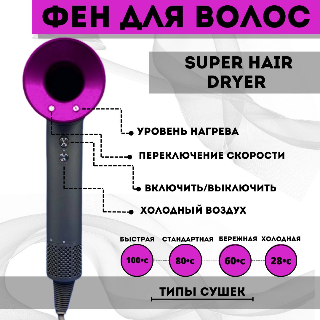 Фен super hair