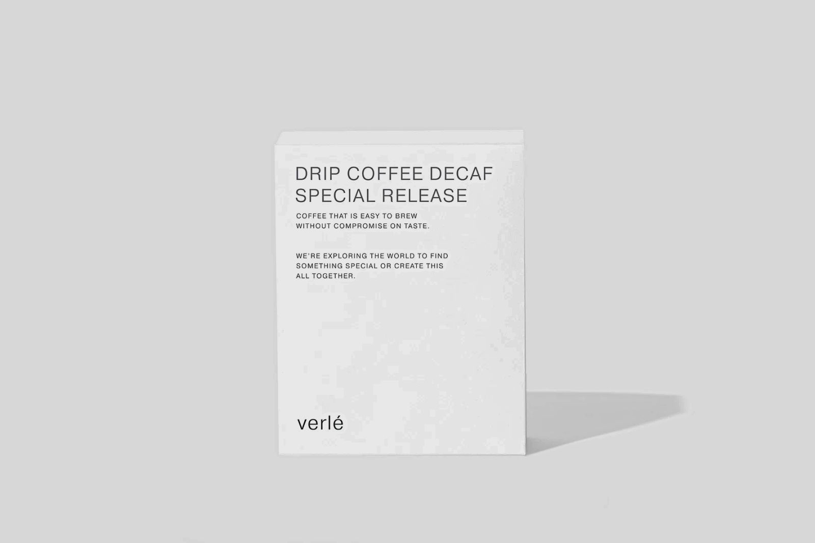 Дрип кофе verle. Drip Coffee Special release verle.