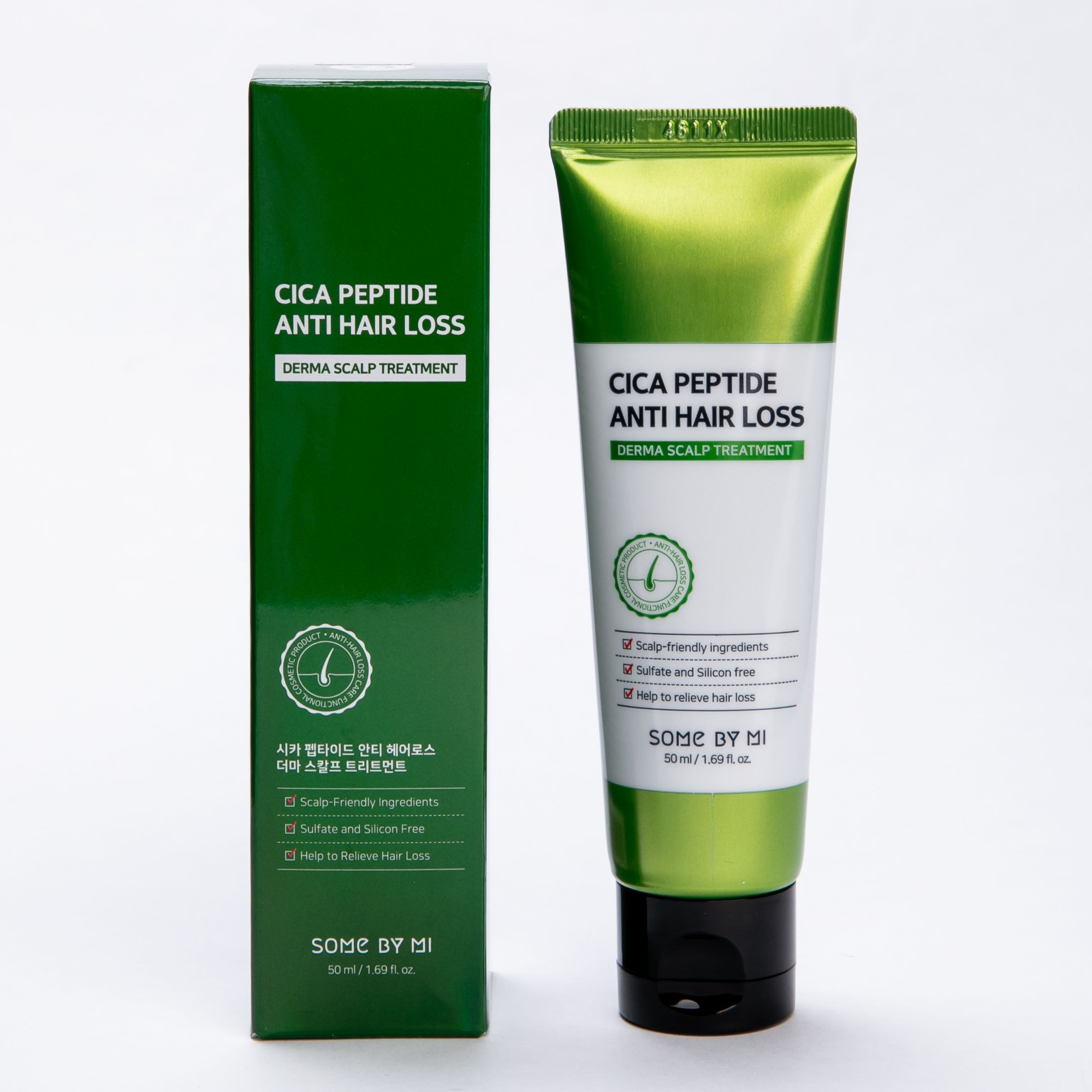 Cica peptide anti hair loss. Some by mi cica Peptide Anti hair loss treatment 50ml.