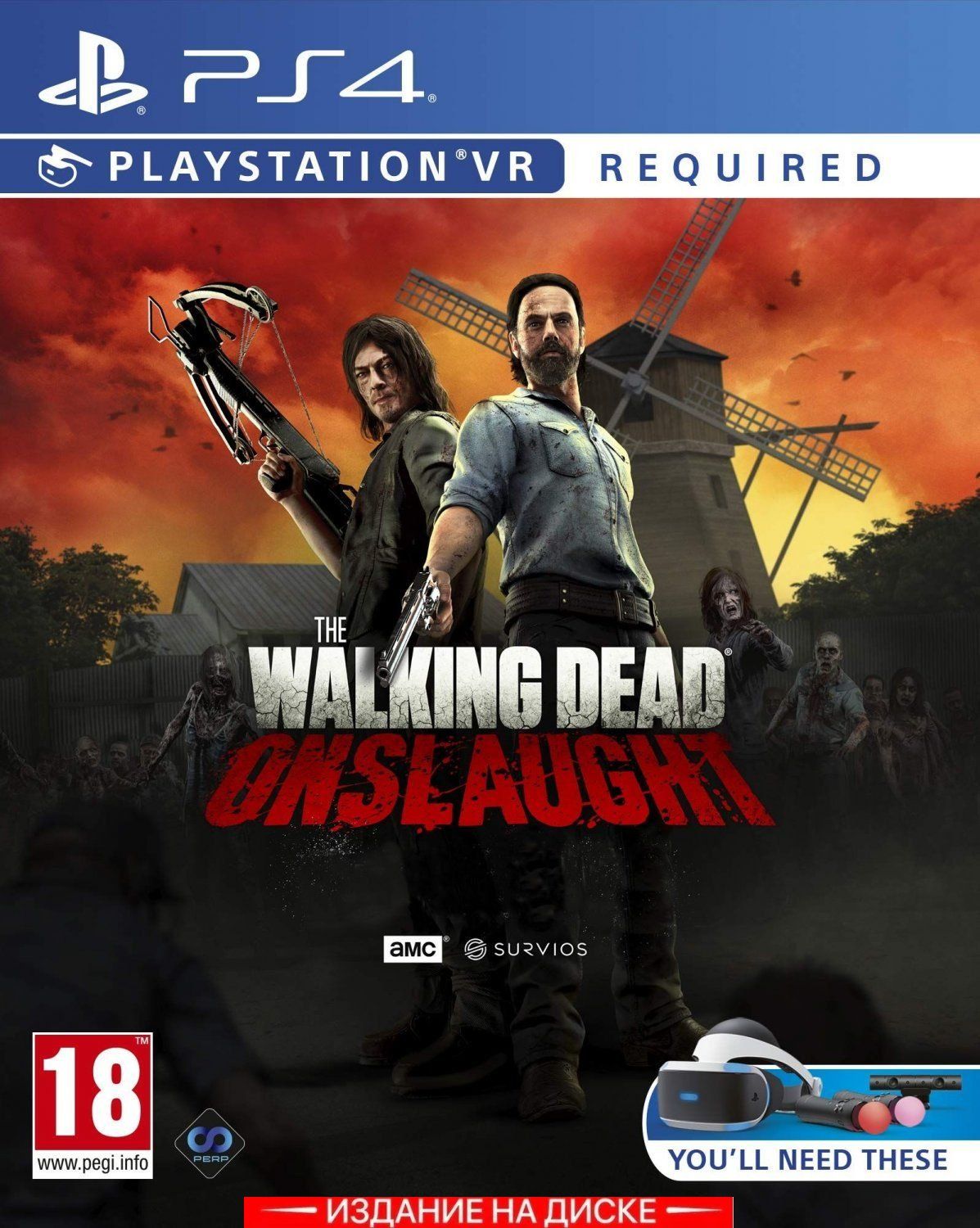 Игра The Walking Dead Onslaught Только для PS VR (PlayStation 4, Английская  версия) купить по низкой цене с доставкой в интернет-магазине OZON  (310144559)