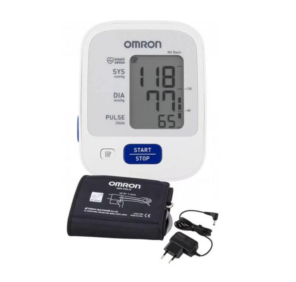 Omron m2 basic адаптер. Тонометр Omron m2 Basic hem 7121-ALRU. Omron m2 Basic [hem-7121-ALRU]. Тонометр Омрон м2 Базик с адаптером и универсальной манжетой.