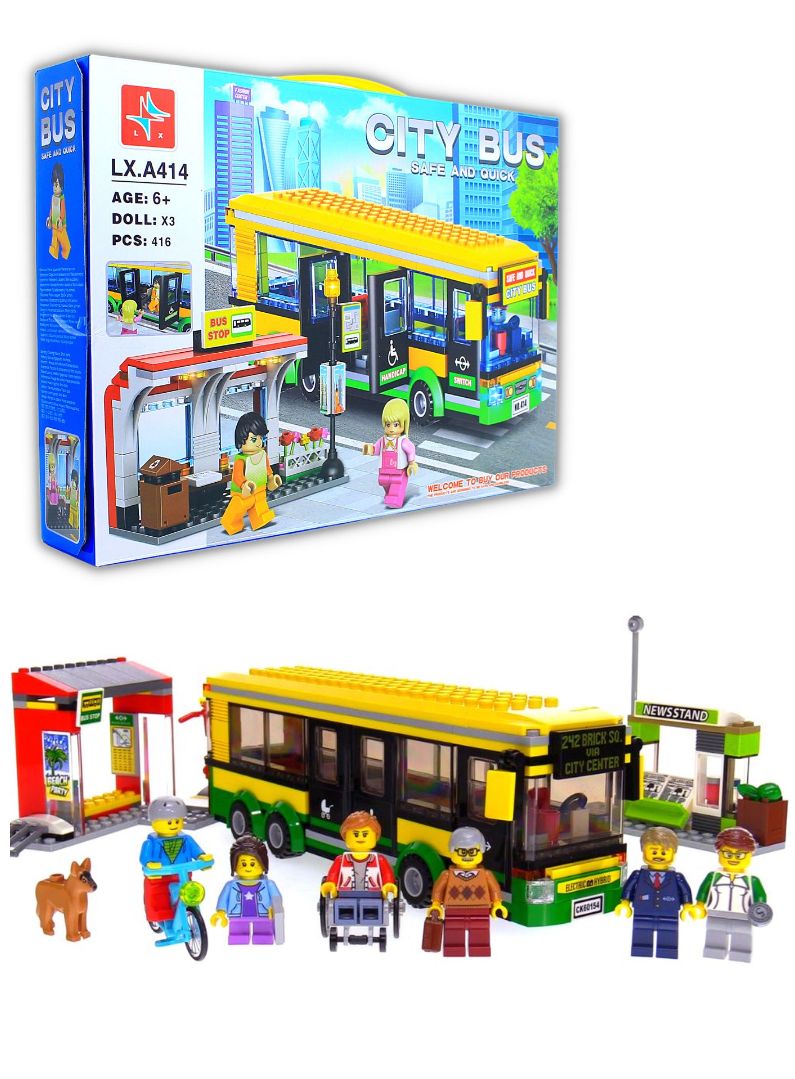 City toys. Автобус 416. Toy City Laura.