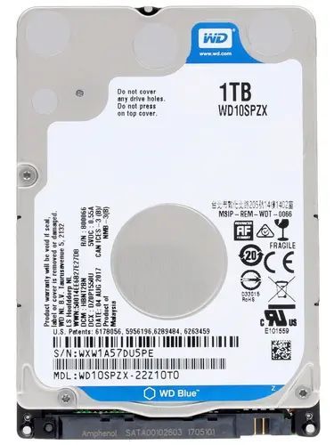 WesternDigital1ТБВнутреннийжесткийдиск(00246)