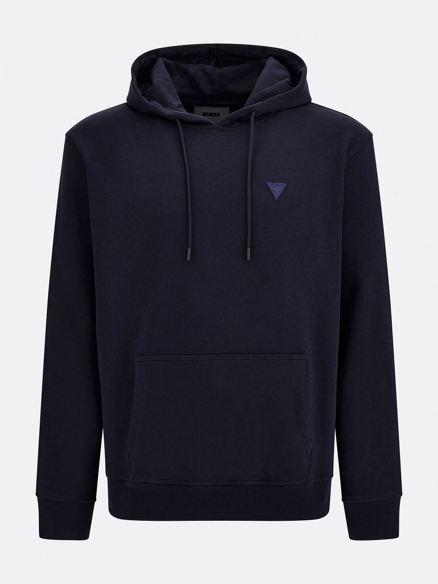 Guess logo cheap repeat black hoodie