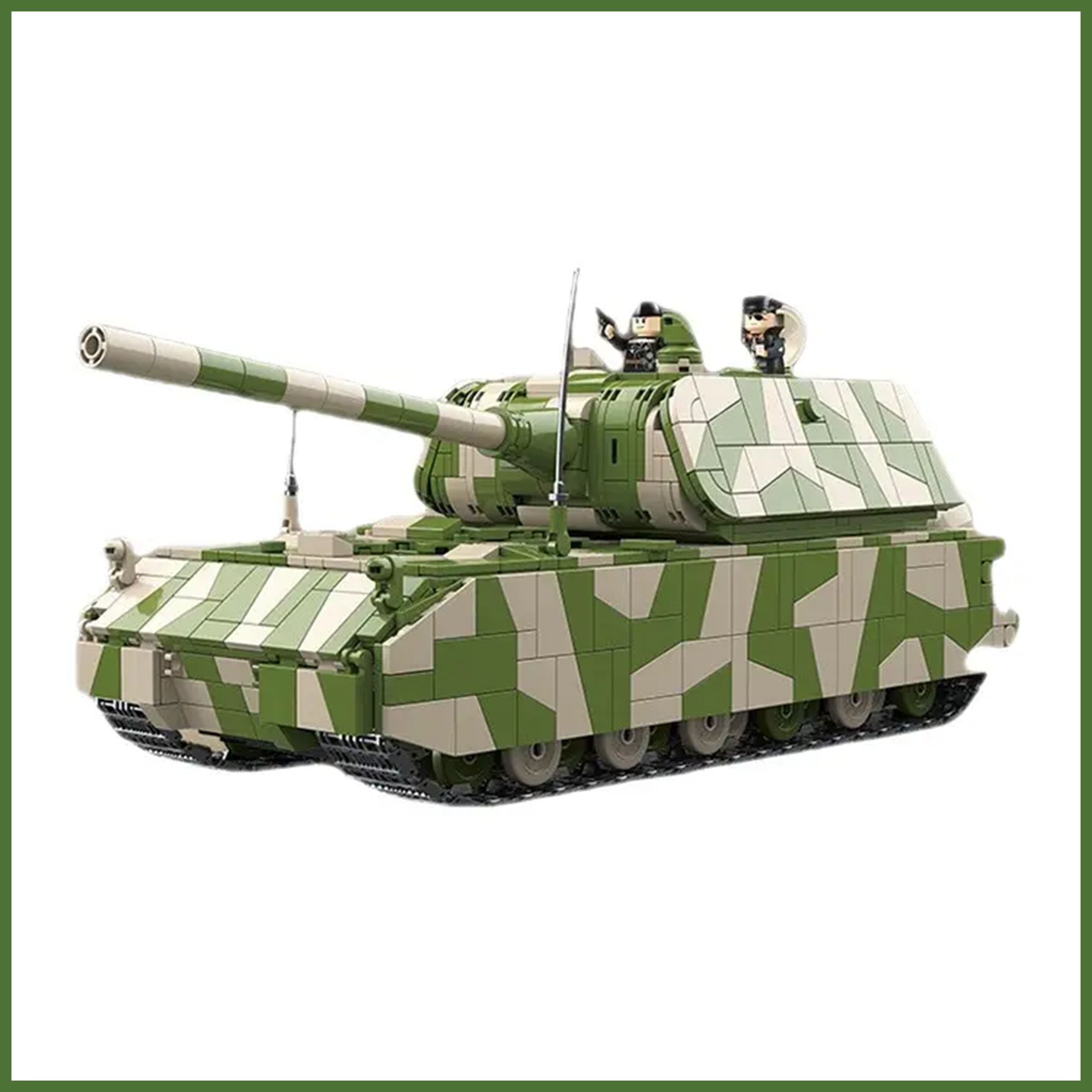 Конструктор Танк Maus, 2930 деталей