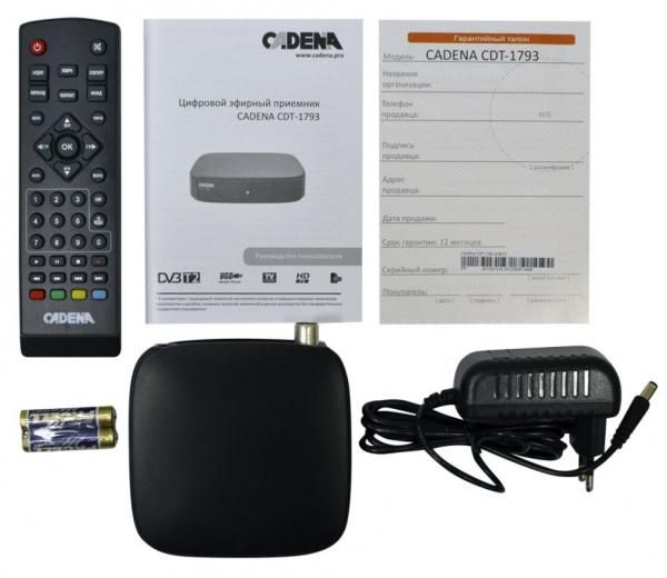 Cadena cdt 1793 схема электрическая принципиальная ТВ-ресивер Cadena CDT-1793 купить по выгодной цене в интернет-магазине OZON (910
