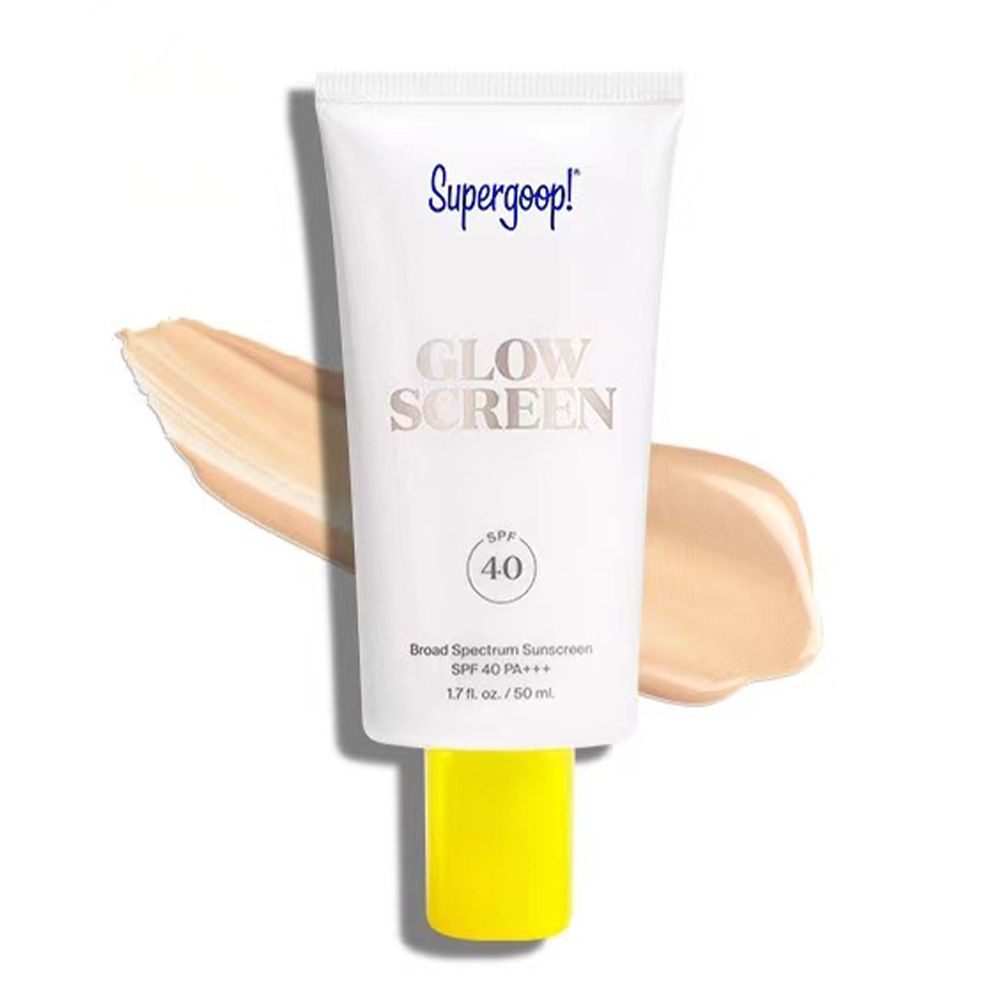 Glow screen. Солнцезащитный крем Supergoop. Supergoop солнцезащитный крем для лица. Screen Glow.