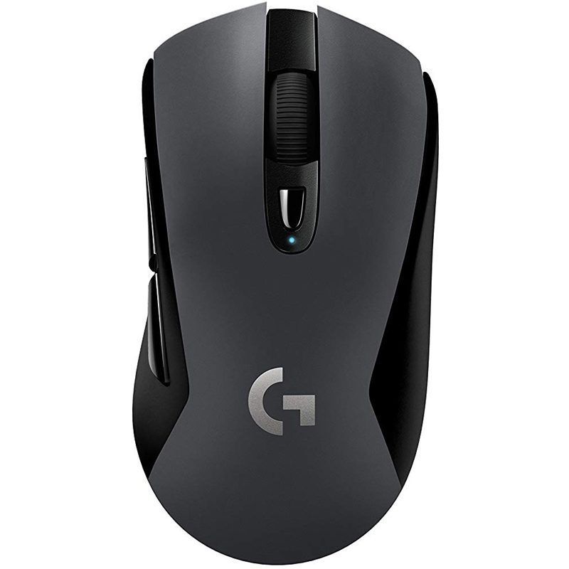 МышьLogitechG603Lightspeedчерныйоптическая(12000dpi)беспроводнаяUSB(5but)