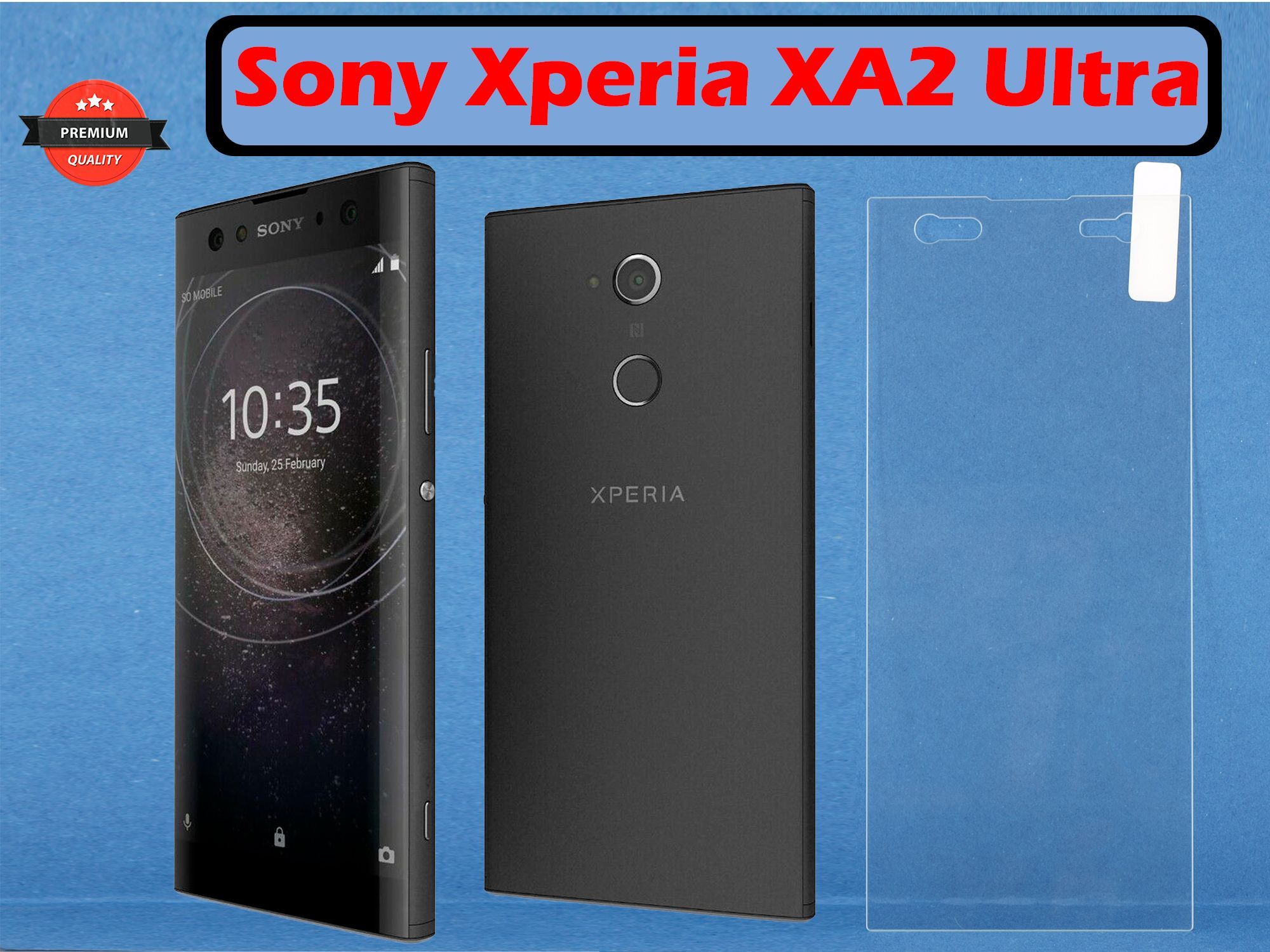 Защитное стекло Sony Xperia XA2 Ultra от царапин и повреждений - купить с  доставкой по выгодным ценам в интернет-магазине OZON (933648986)