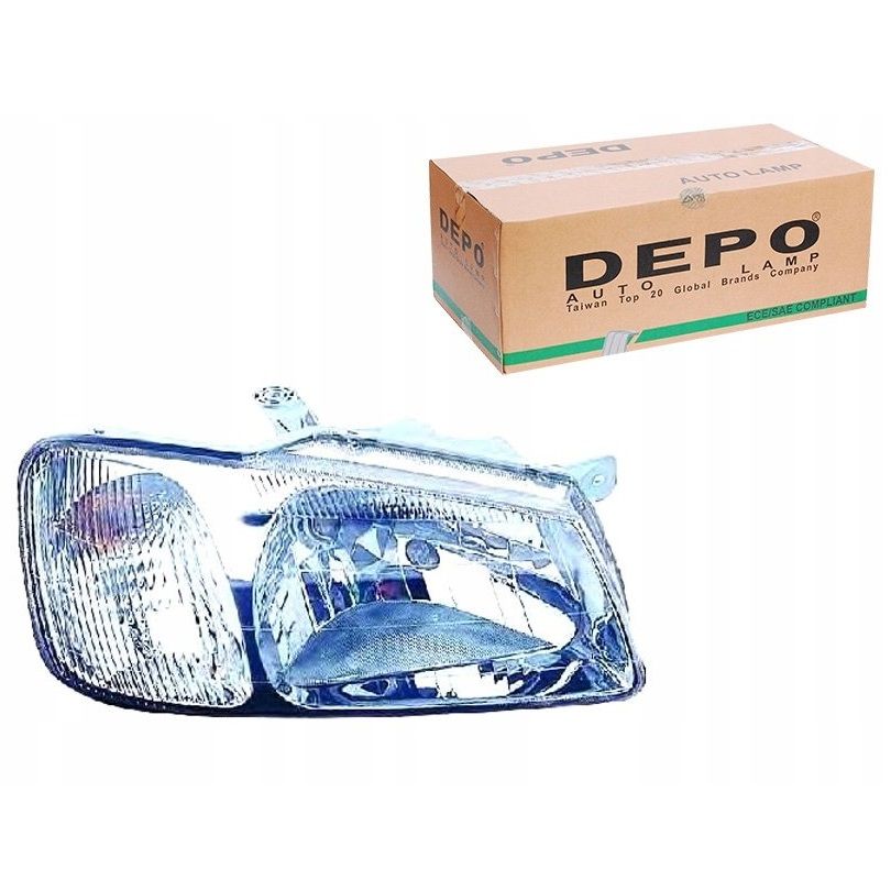 Фары депо. Depo 221-1116r-LD-em. Фары депо акцент ТАГАЗ. 221-1116r-LD. Depo 2211116rldem фара r 1шт.