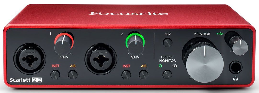 Звуковая карта focusrite scarlett 2i2