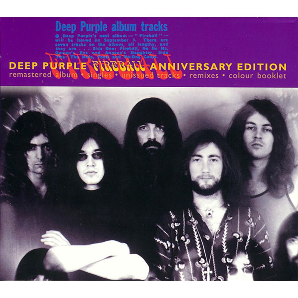 Deep Purple. Fireball (CD) 25th Anniversary Edition (Remastered) (EU Import) - новый запечатанный компакт-диск, импорт из Евросоюза