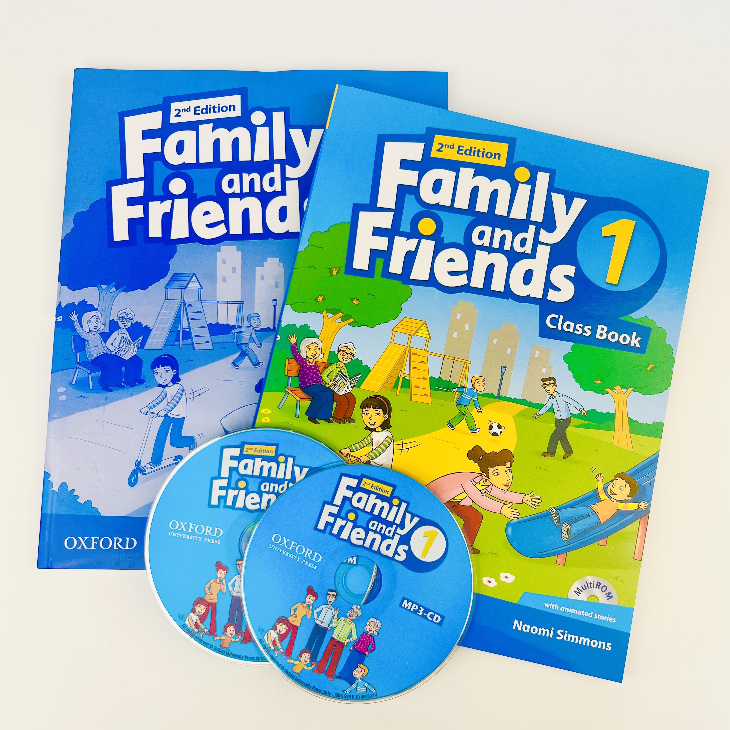 Family and Friends 1. ПОЛНЫЙ КОМПЛЕКТ: Учебник+Тетрадь+CD диск - купить с  доставкой по выгодным ценам в интернет-магазине OZON (976092881)